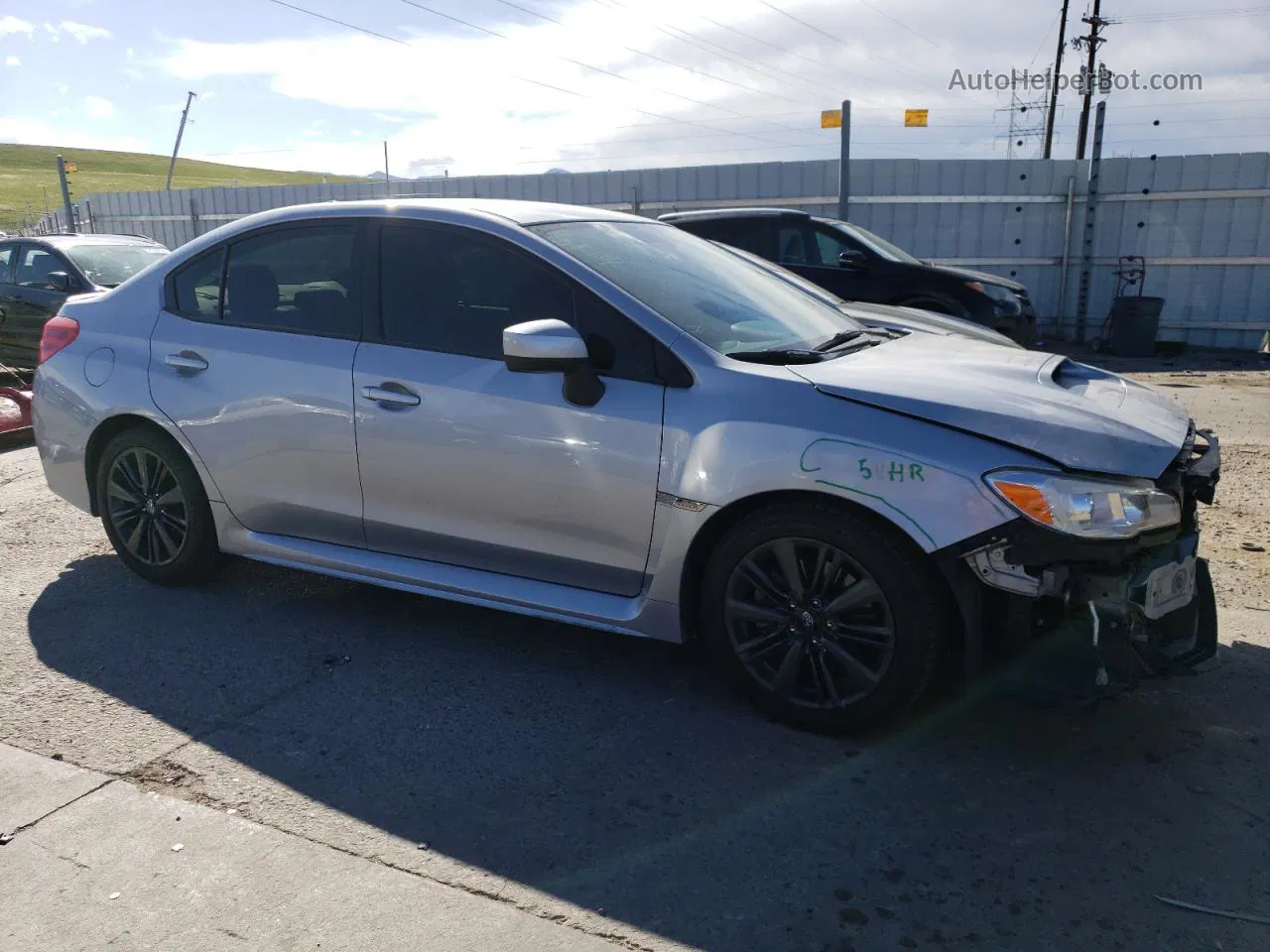 2018 Subaru Wrx  Silver vin: JF1VA1A67J9828593