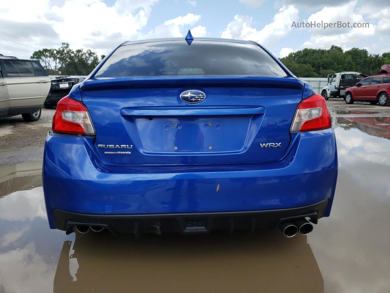 2020 Subaru Wrx  Blue vin: JF1VA1A67L9820156