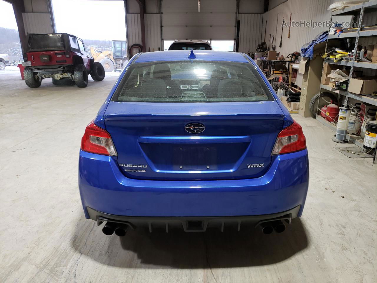 2020 Subaru Wrx  Blue vin: JF1VA1A67L9829312