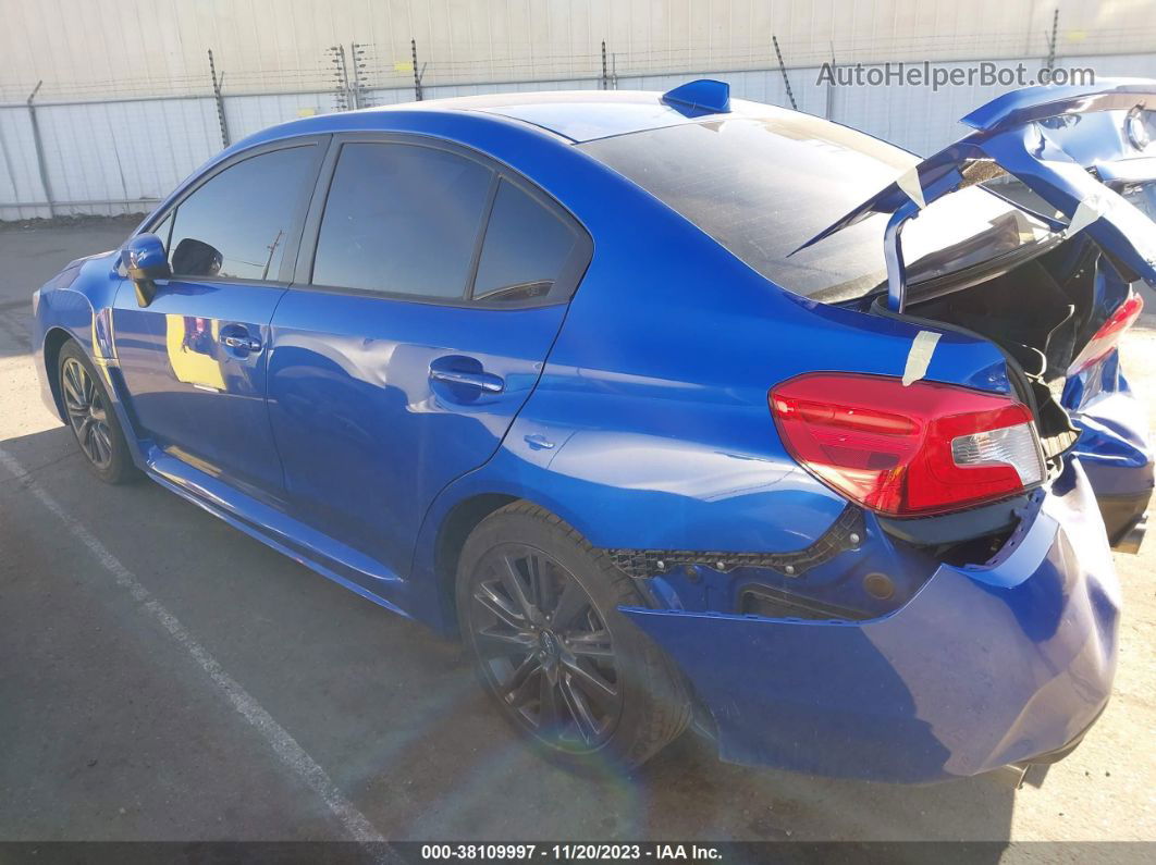 2021 Subaru Wrx Blue vin: JF1VA1A67M9806999