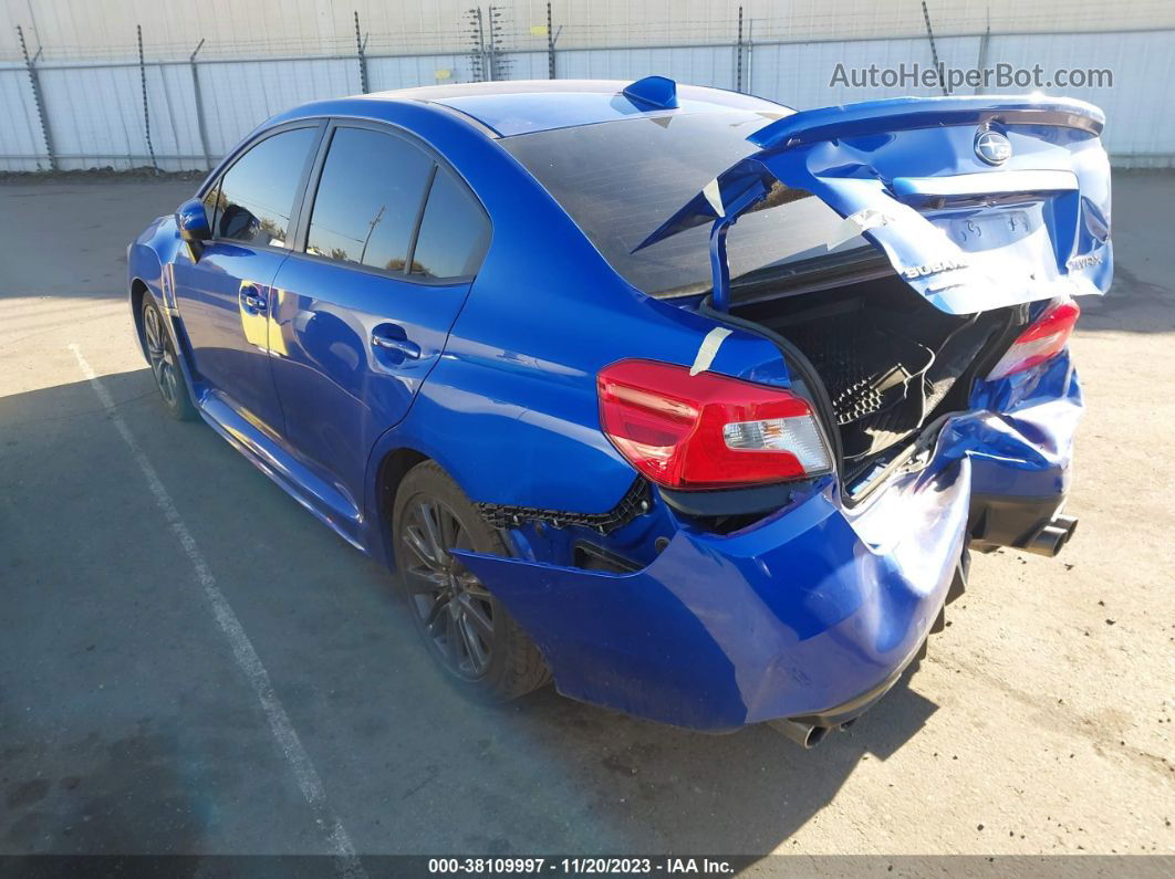 2021 Subaru Wrx Blue vin: JF1VA1A67M9806999