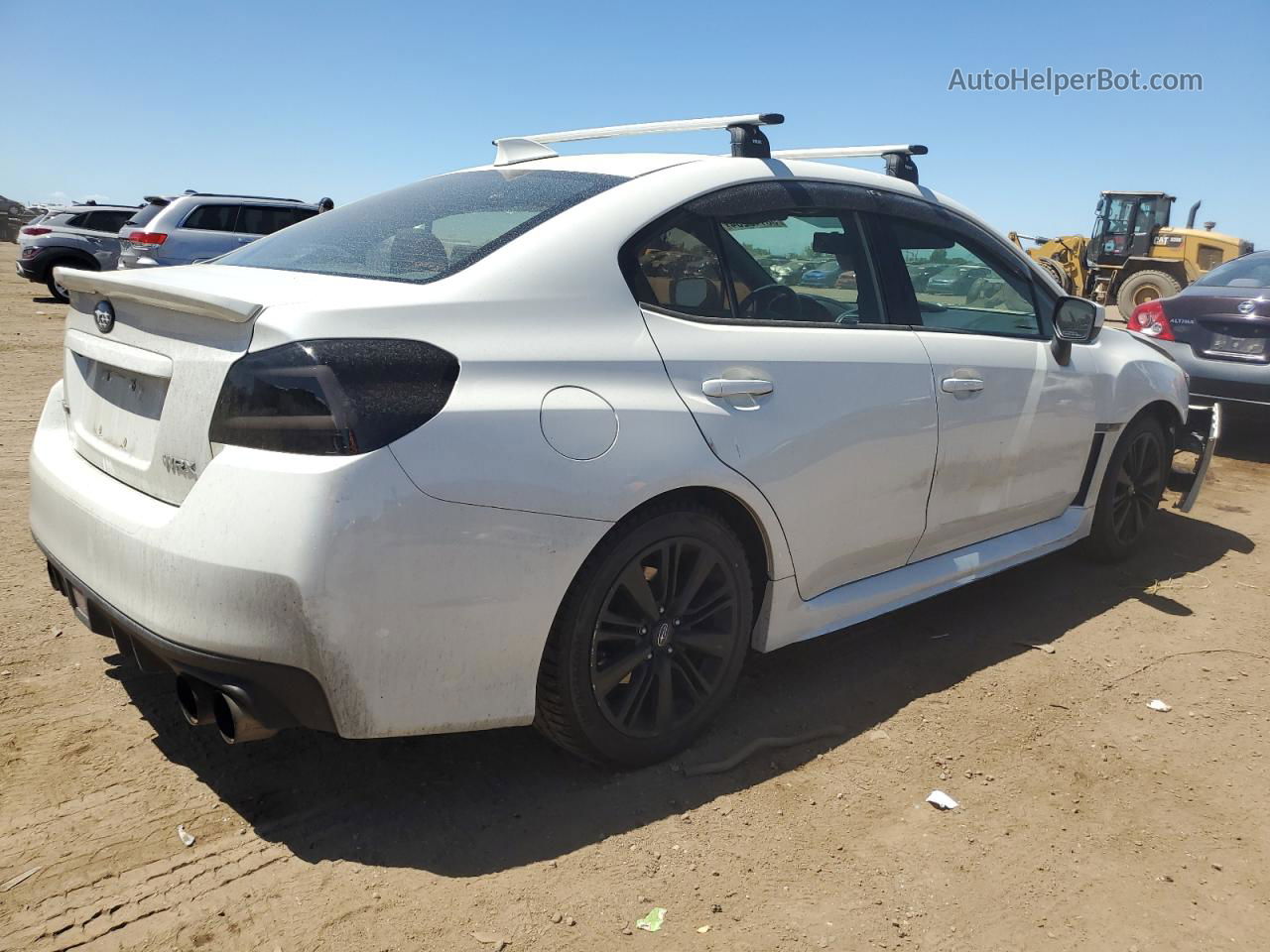 2018 Subaru Wrx  White vin: JF1VA1A68J9801404