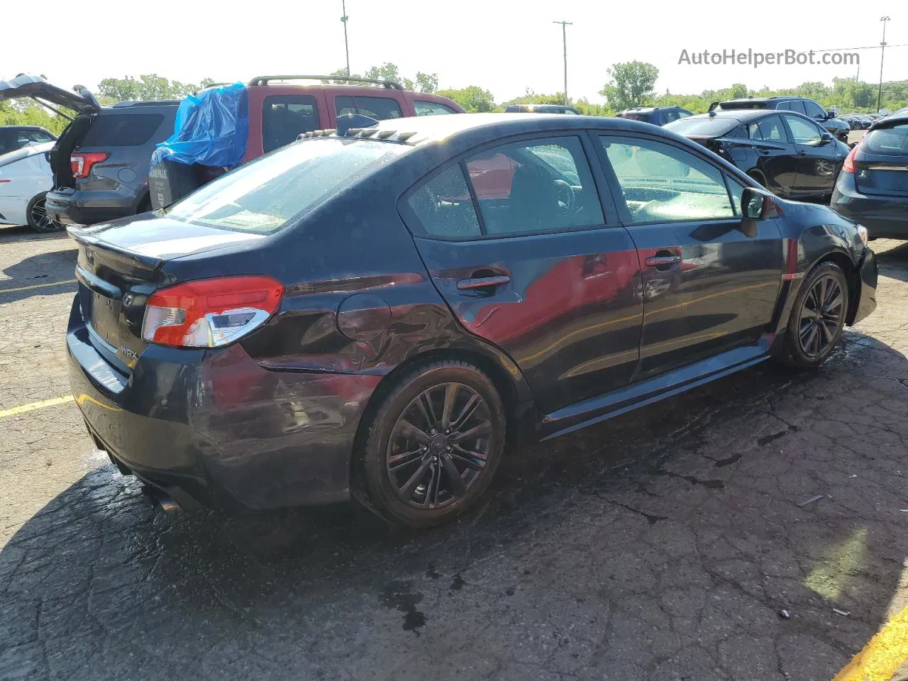 2018 Subaru Wrx  Gray vin: JF1VA1A68J9802021