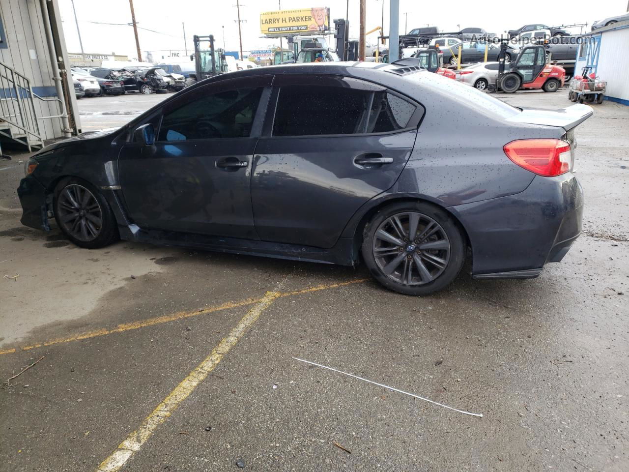 2018 Subaru Wrx  Gray vin: JF1VA1A68J9803699