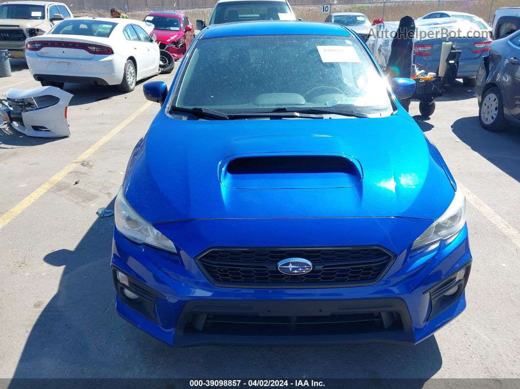 2018 Subaru Wrx   Blue vin: JF1VA1A68J9833883