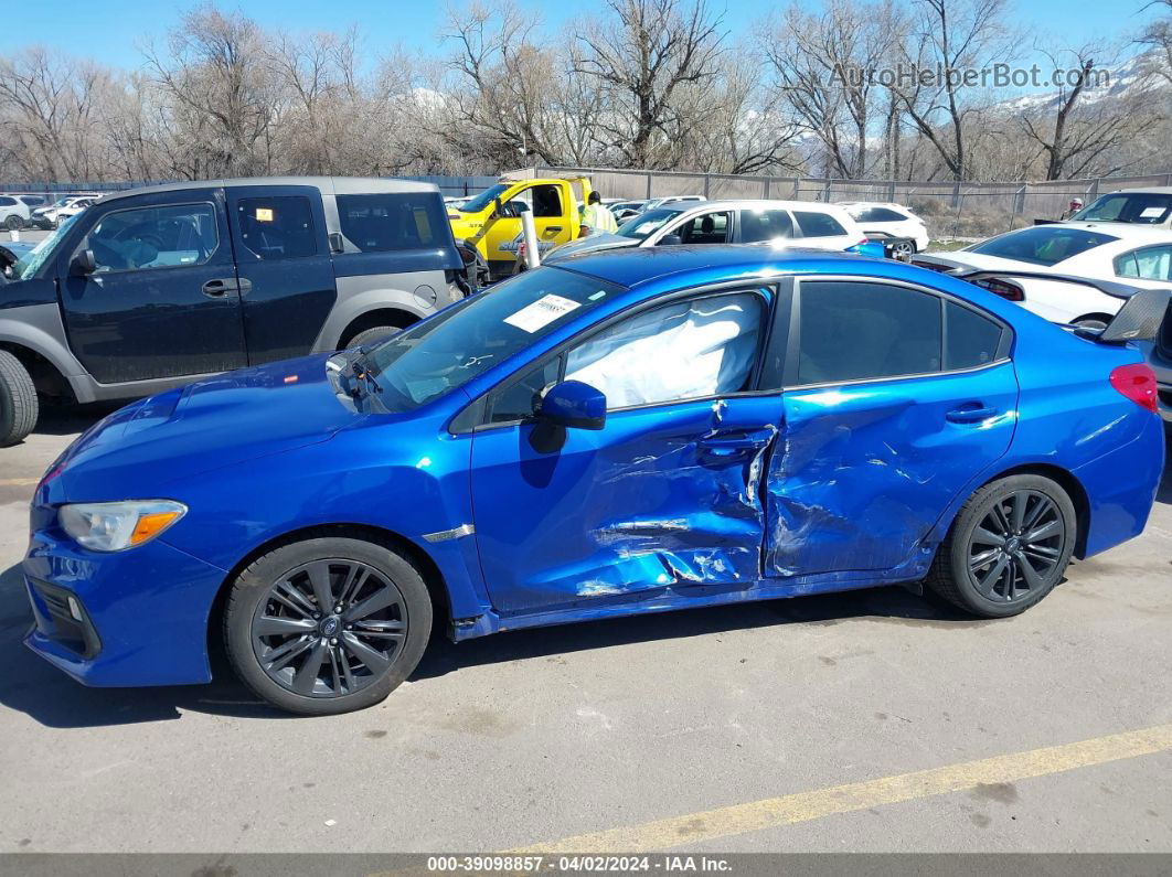 2018 Subaru Wrx   Blue vin: JF1VA1A68J9833883