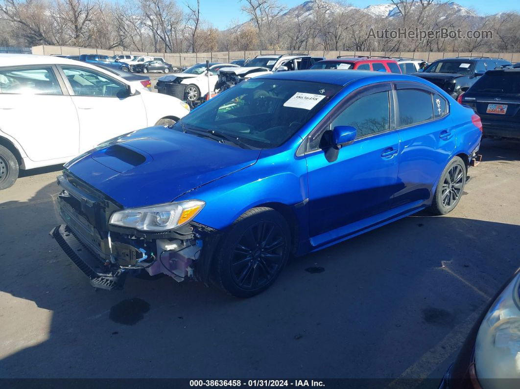 2020 Subaru Wrx Blue vin: JF1VA1A68L9802507