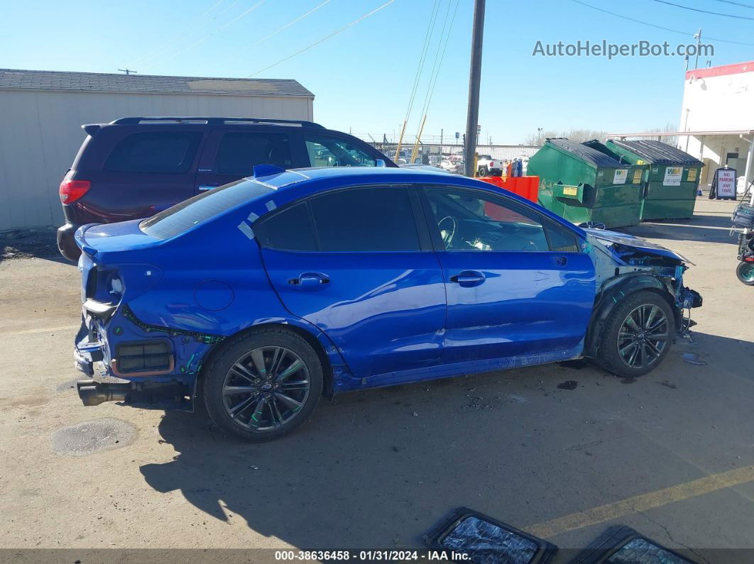 2020 Subaru Wrx Синий vin: JF1VA1A68L9802507