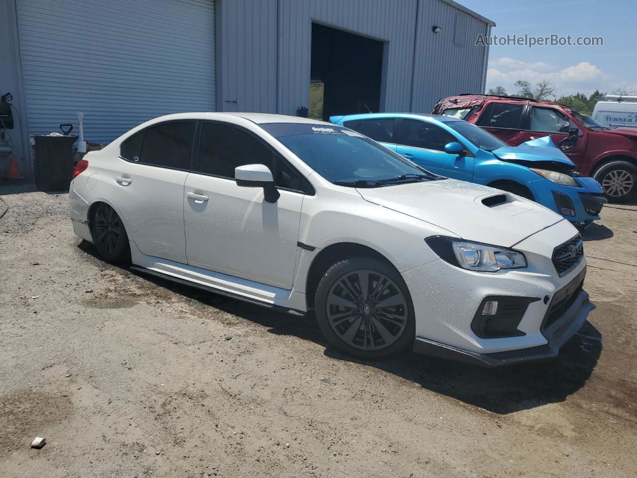 2020 Subaru Wrx  White vin: JF1VA1A68L9817430