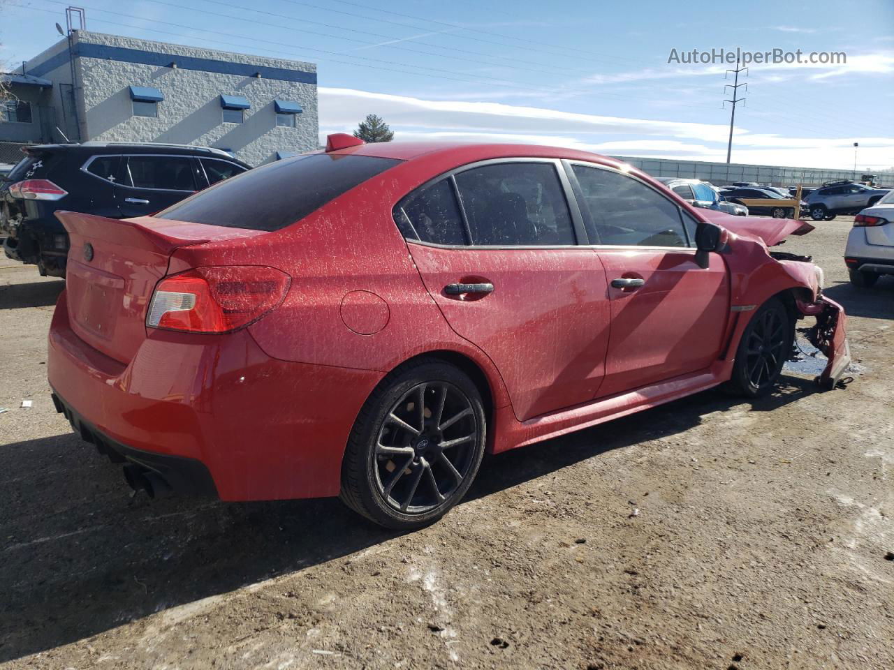 2021 Subaru Wrx  Red vin: JF1VA1A68M9803254