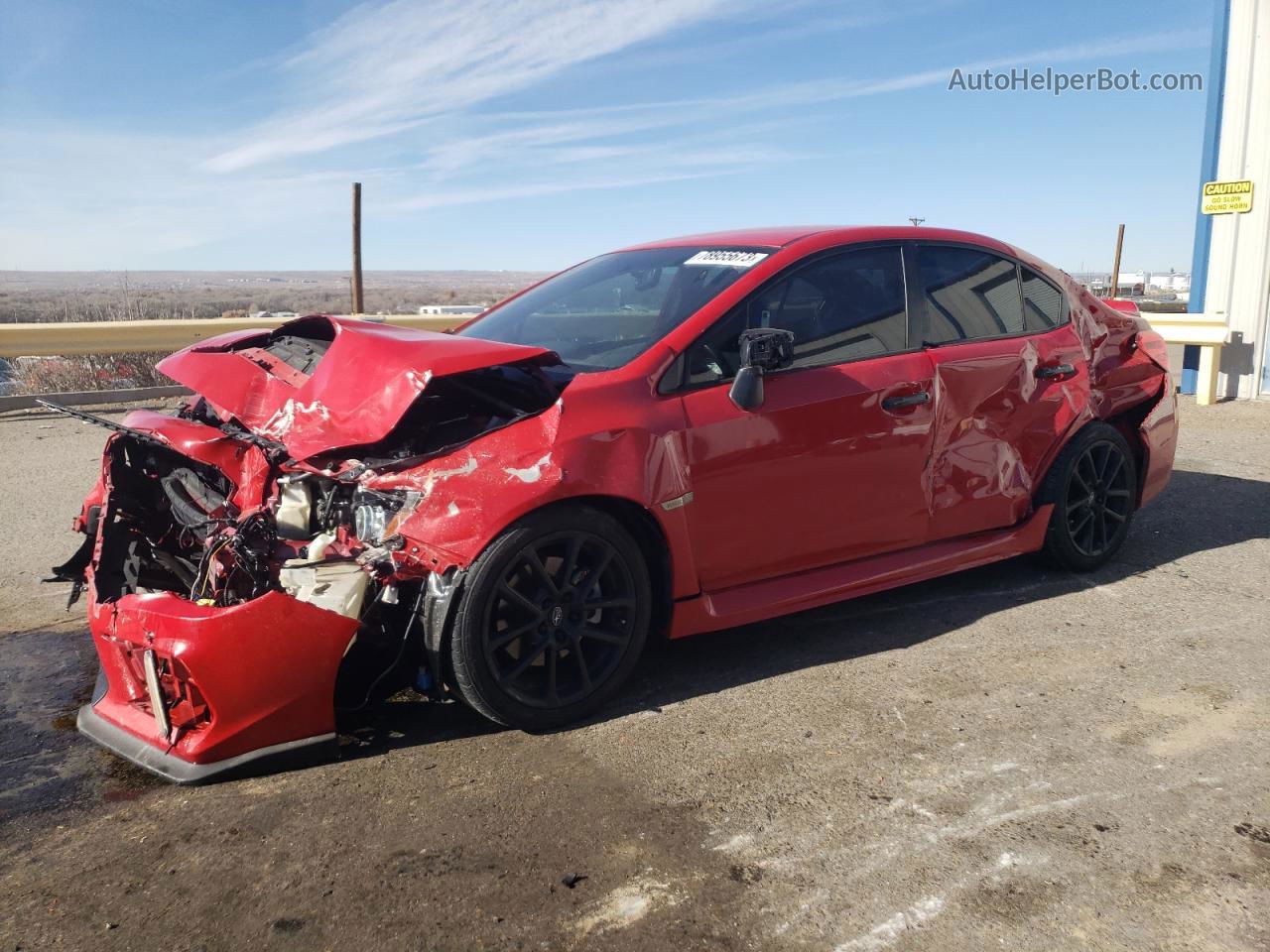 2021 Subaru Wrx  Red vin: JF1VA1A68M9803254