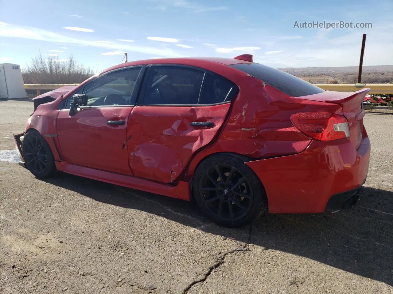 2021 Subaru Wrx  Red vin: JF1VA1A68M9803254