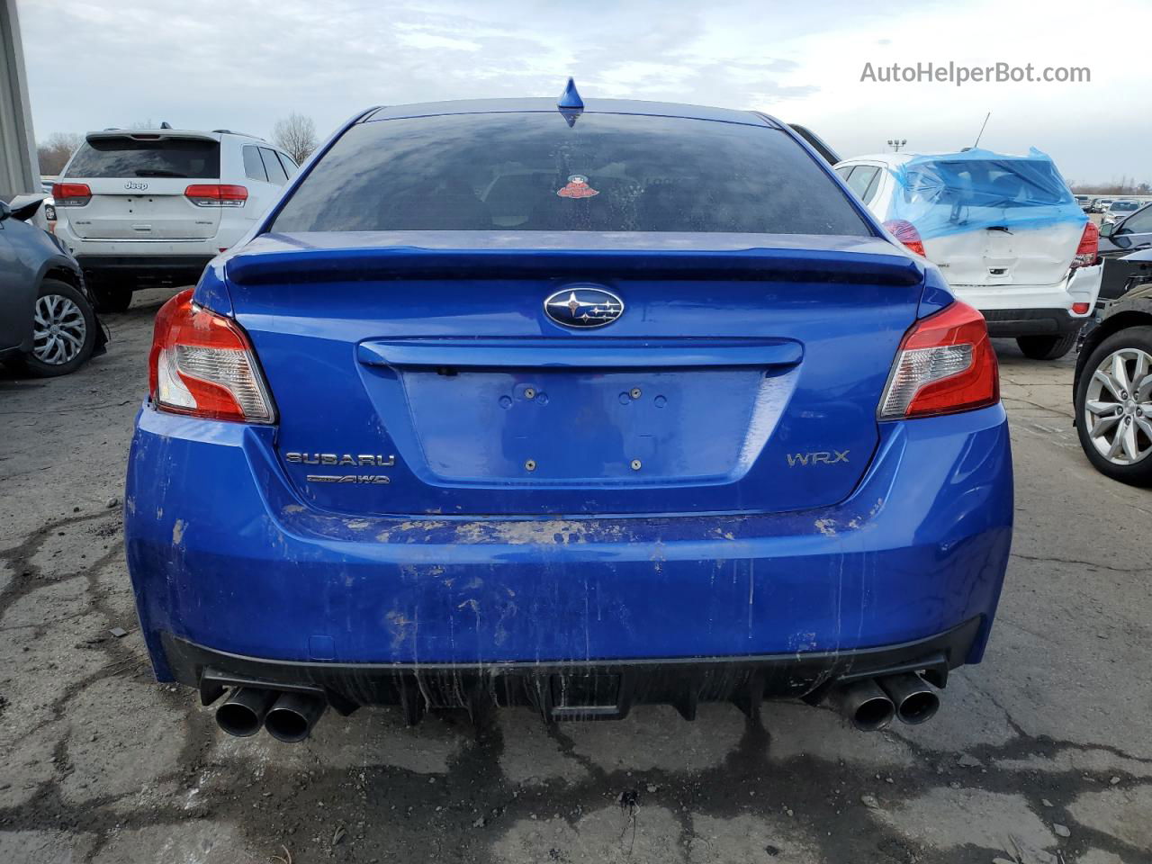 2021 Subaru Wrx  Blue vin: JF1VA1A68M9818014