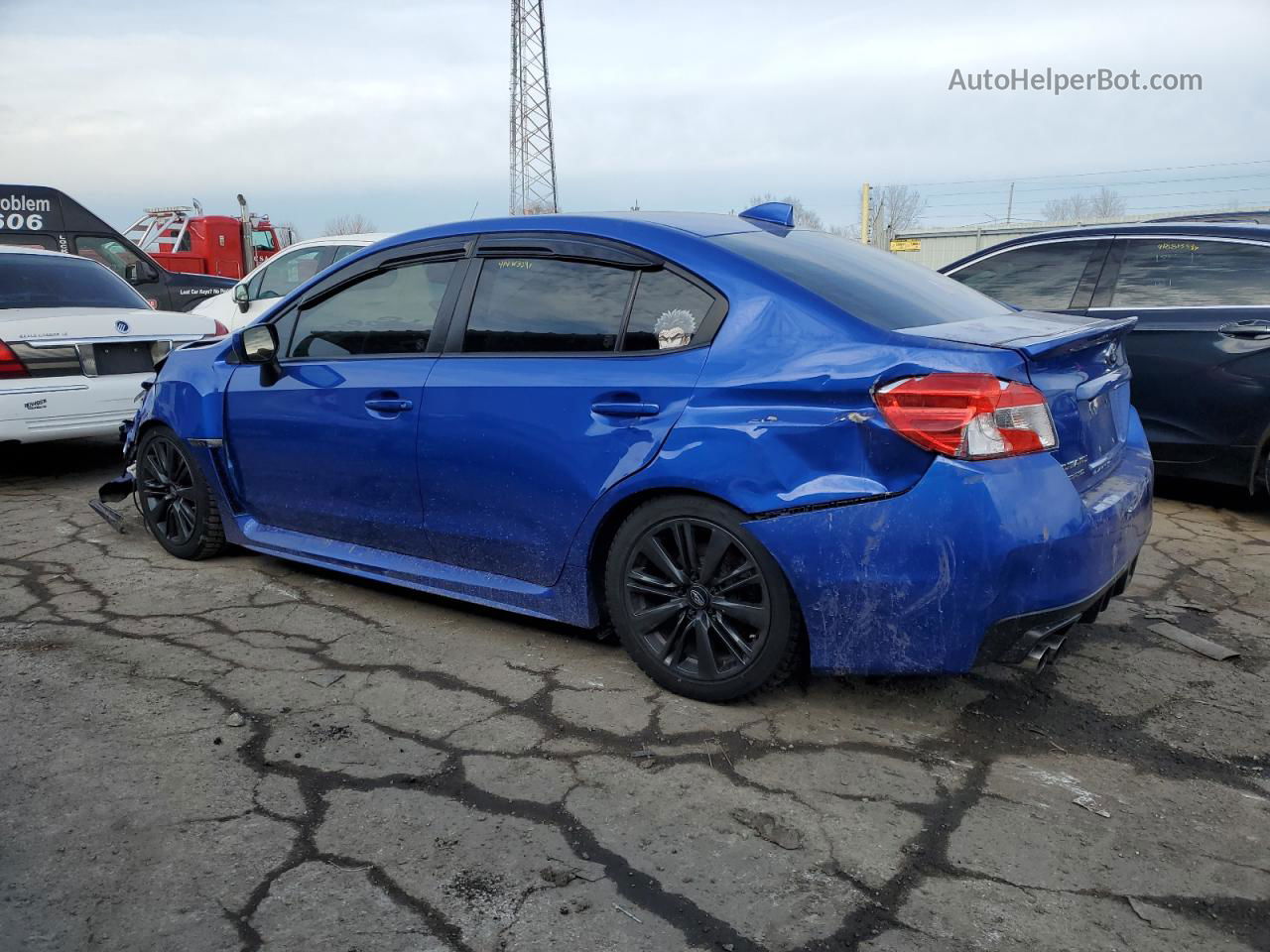 2021 Subaru Wrx  Blue vin: JF1VA1A68M9818014