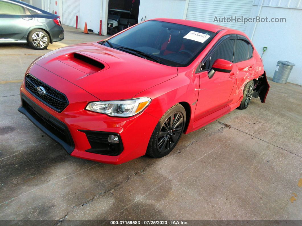 2021 Subaru Wrx   Red vin: JF1VA1A68M9822502