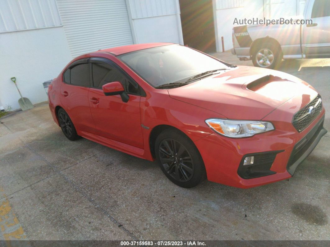 2021 Subaru Wrx   Red vin: JF1VA1A68M9822502