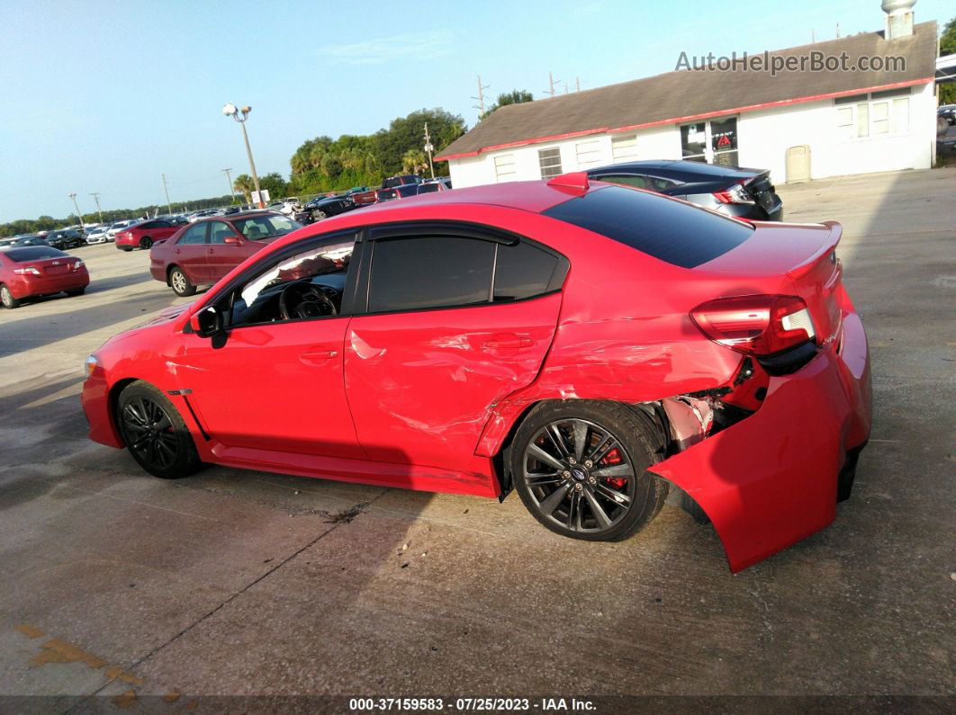 2021 Subaru Wrx   Red vin: JF1VA1A68M9822502