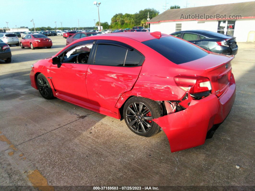 2021 Subaru Wrx   Red vin: JF1VA1A68M9822502