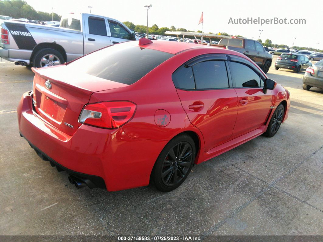 2021 Subaru Wrx   Red vin: JF1VA1A68M9822502