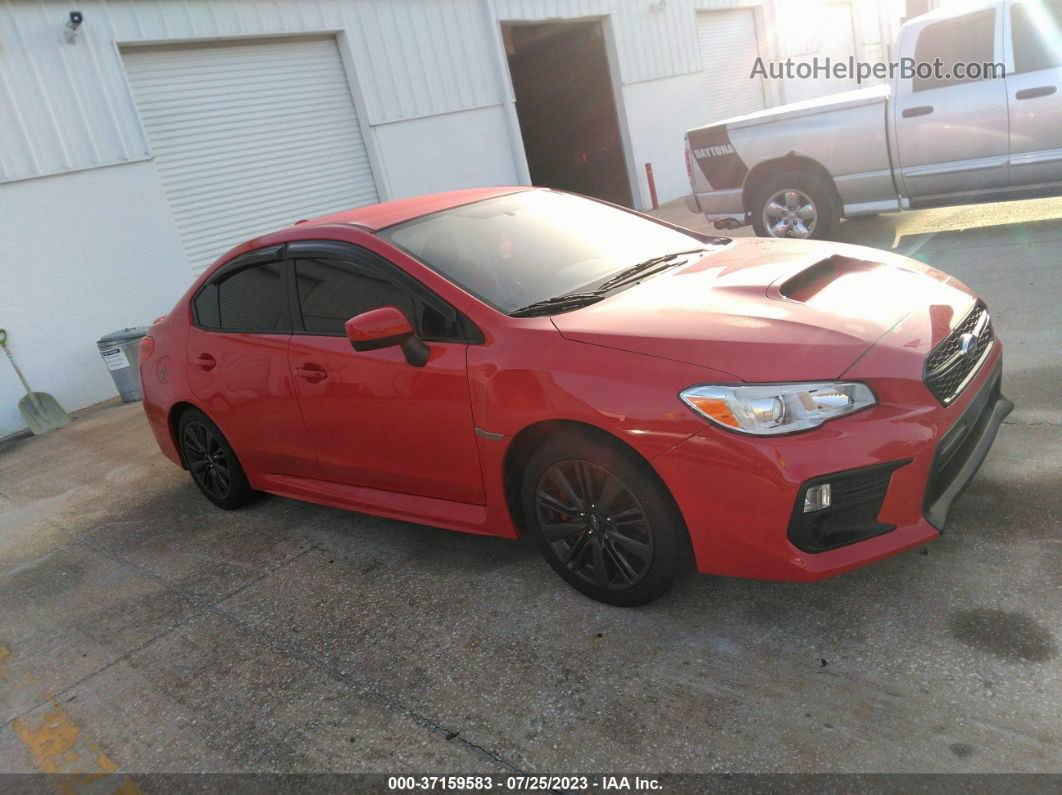 2021 Subaru Wrx   Red vin: JF1VA1A68M9822502