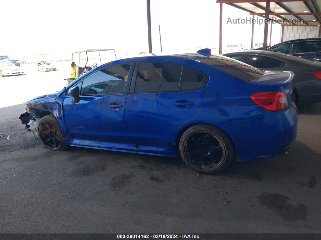 2021 Subaru Wrx   Синий vin: JF1VA1A68M9824038