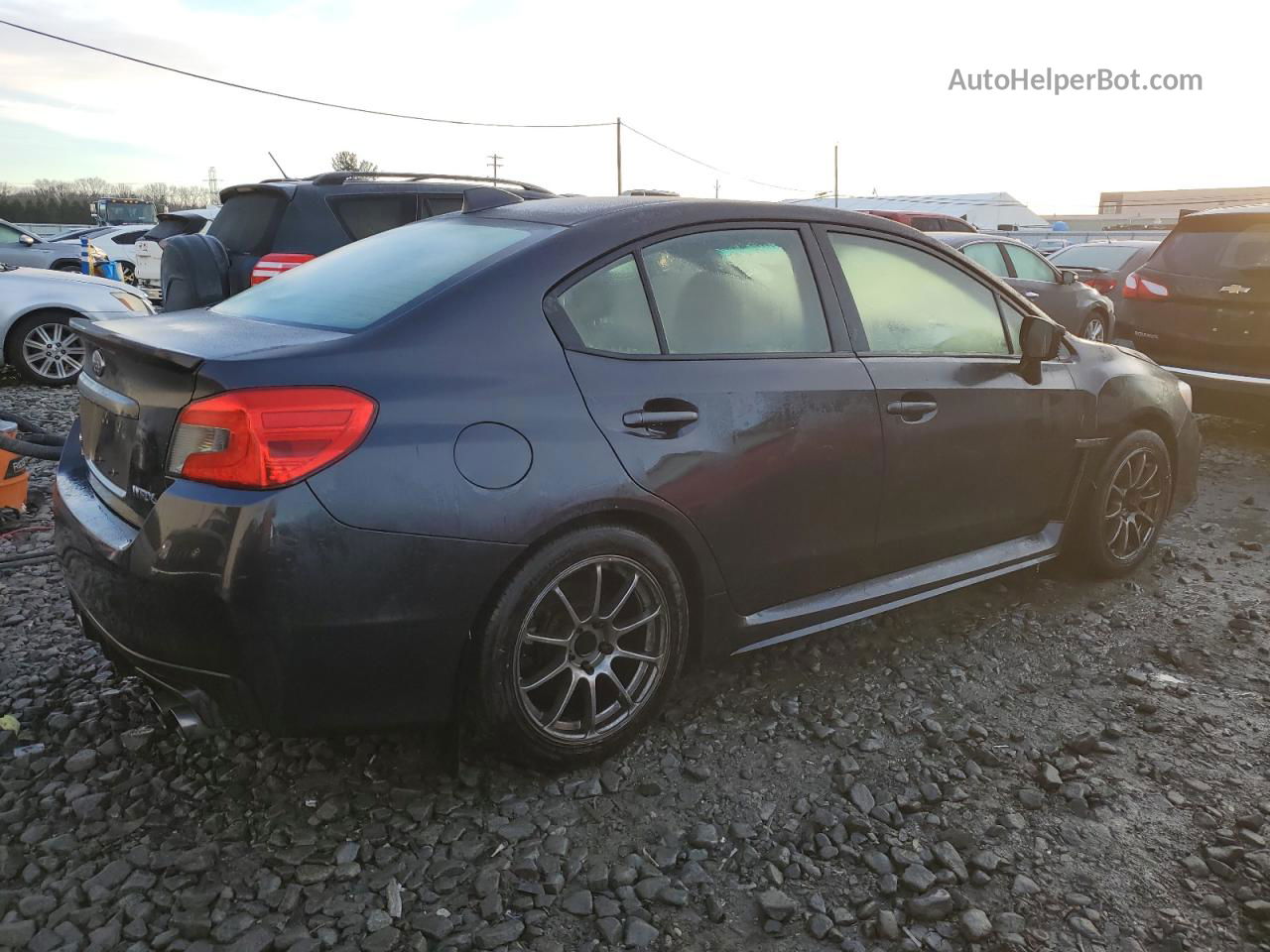 2018 Subaru Wrx  Черный vin: JF1VA1A69J9801590