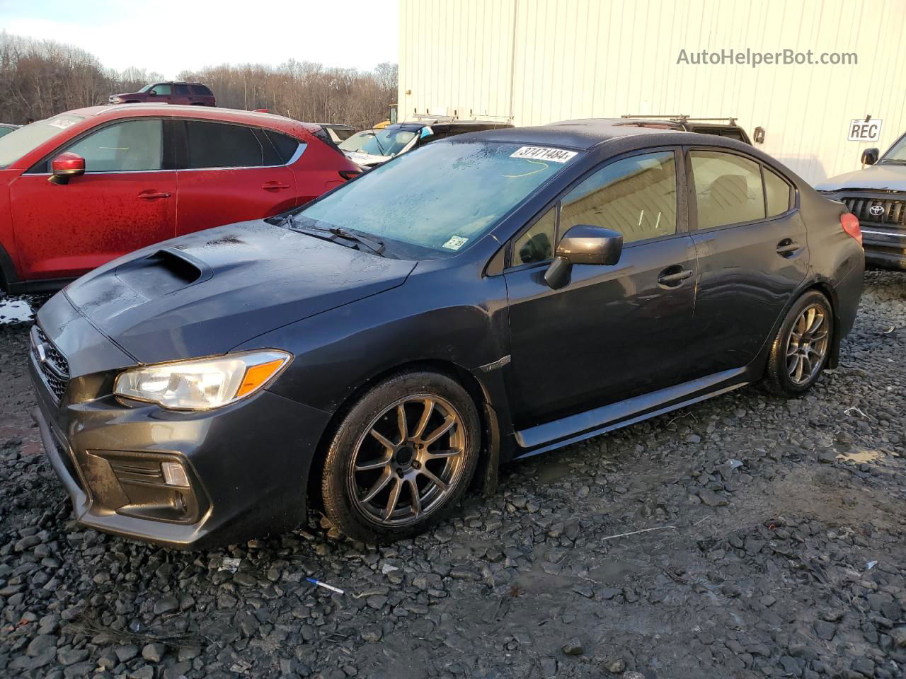 2018 Subaru Wrx  Black vin: JF1VA1A69J9801590