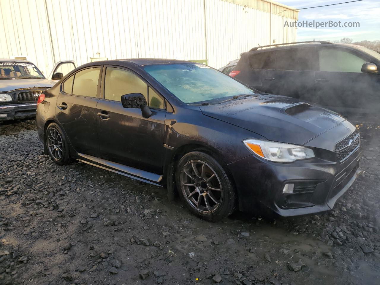 2018 Subaru Wrx  Black vin: JF1VA1A69J9801590