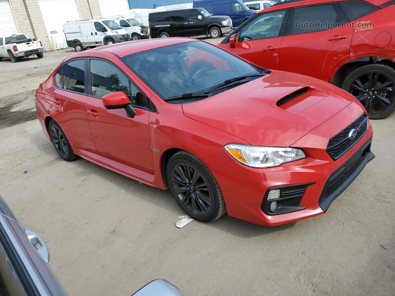 2018 Subaru Wrx  Red vin: JF1VA1A69J9802528