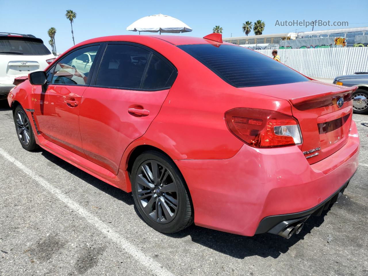 2018 Subaru Wrx  Red vin: JF1VA1A69J9802979