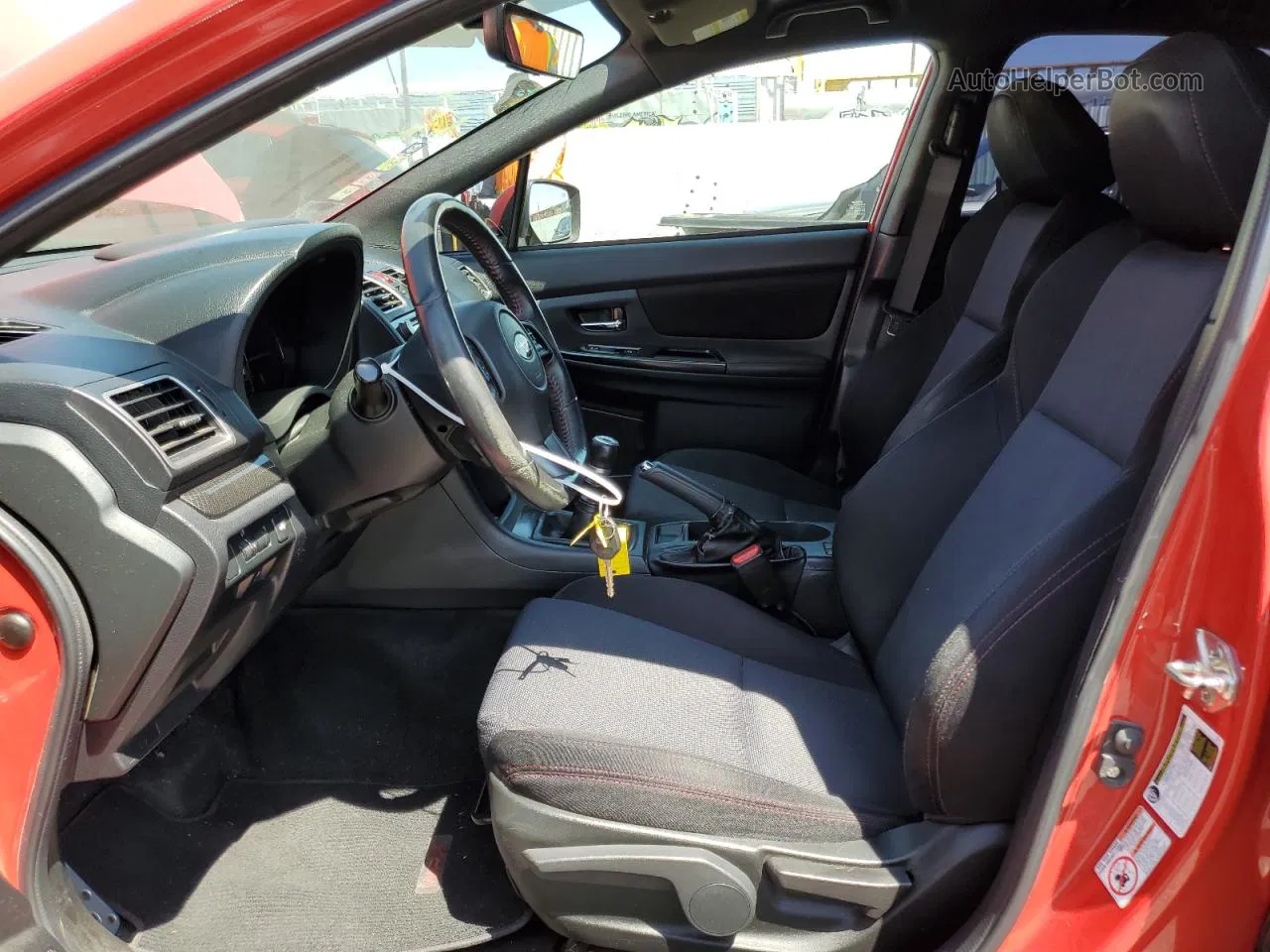 2018 Subaru Wrx  Red vin: JF1VA1A69J9802979