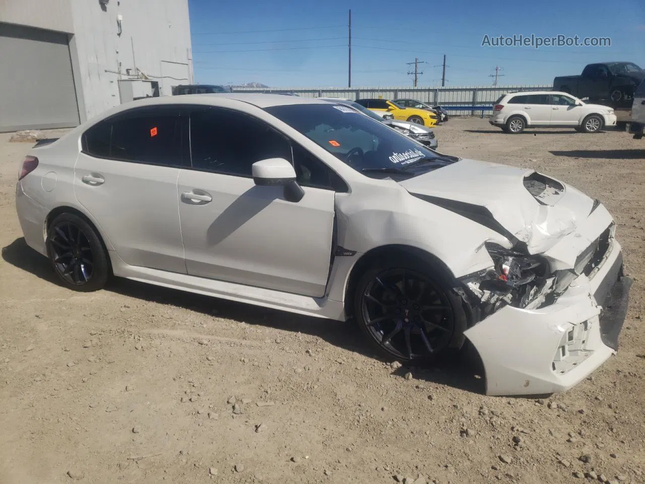 2020 Subaru Wrx  White vin: JF1VA1A69L9801981