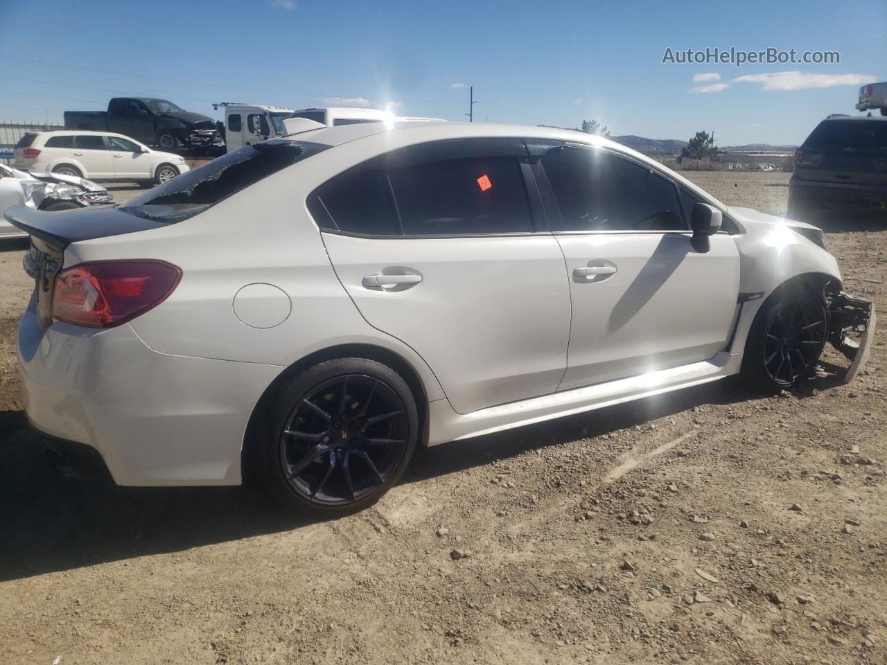 2020 Subaru Wrx  White vin: JF1VA1A69L9801981