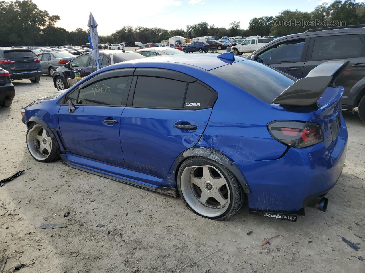 2020 Subaru Wrx  Blue vin: JF1VA1A69L9804881