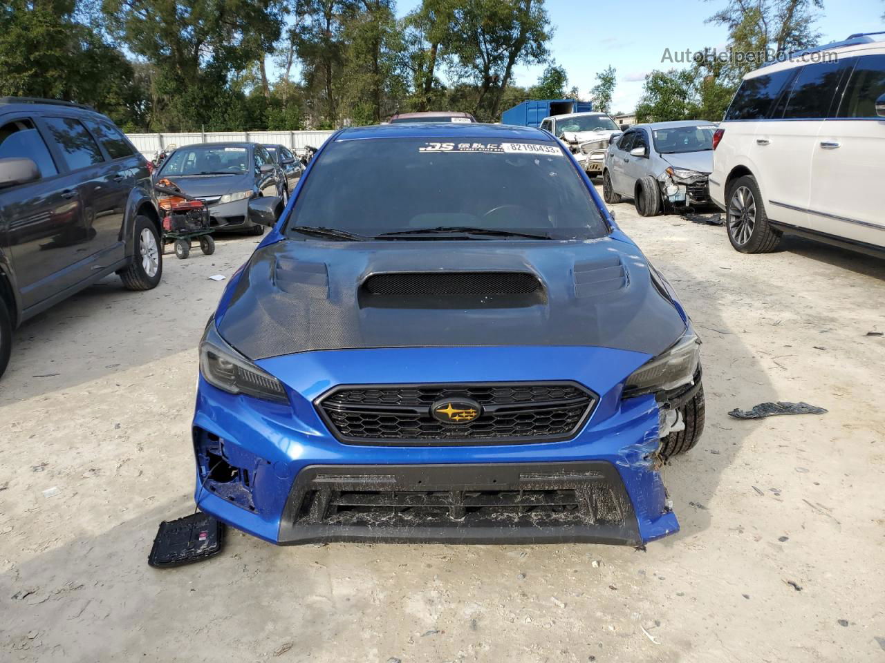 2020 Subaru Wrx  Blue vin: JF1VA1A69L9804881