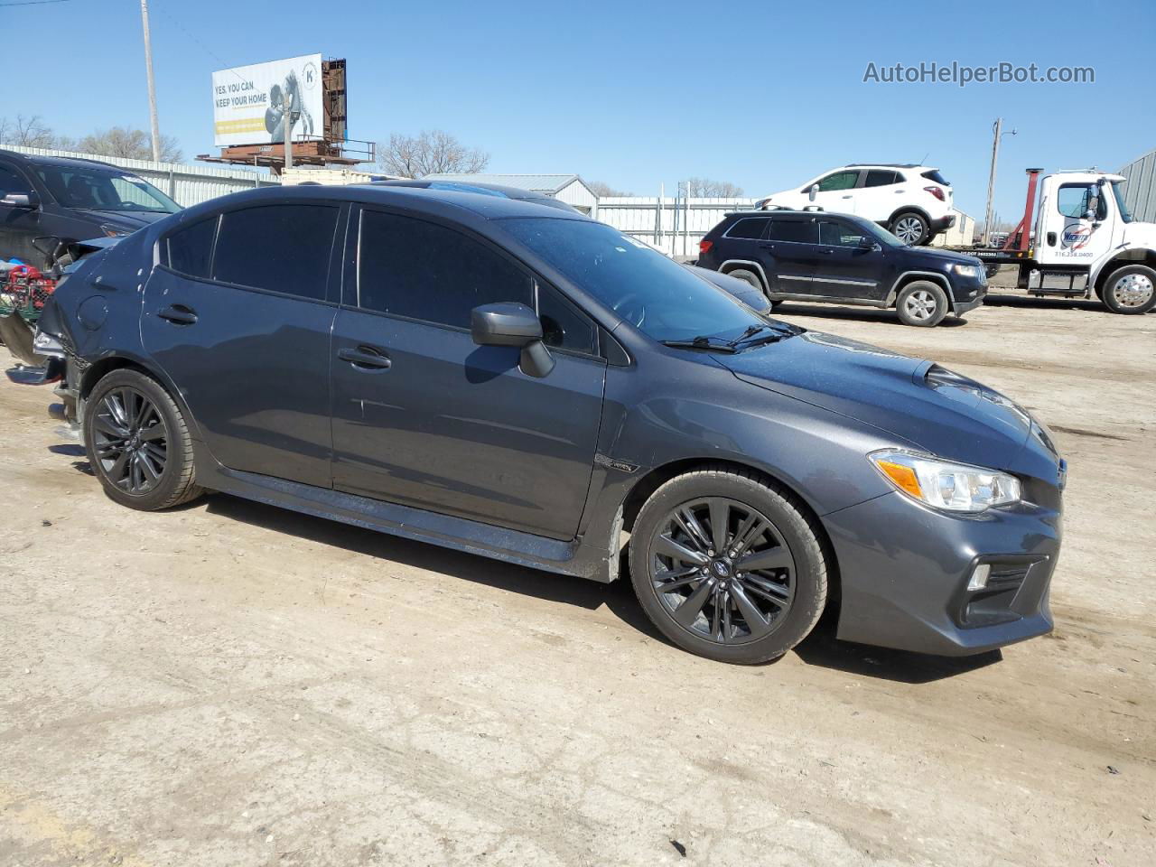 2020 Subaru Wrx  Charcoal vin: JF1VA1A69L9806016