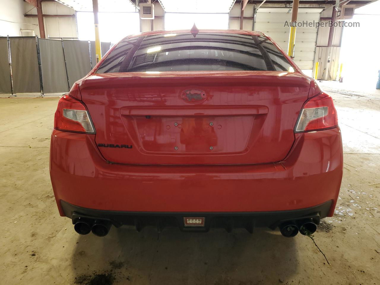 2020 Subaru Wrx  Red vin: JF1VA1A69L9827402