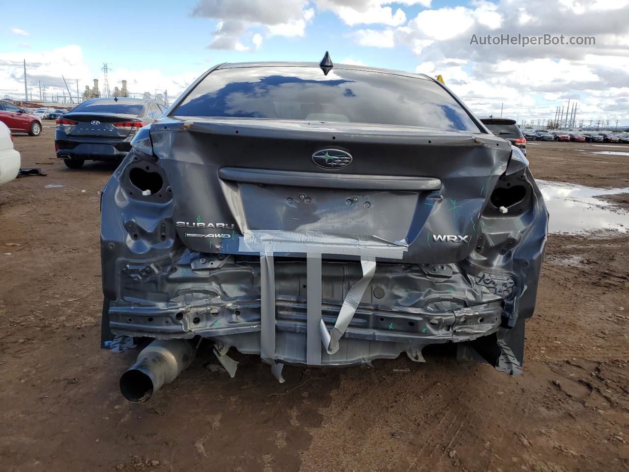 2020 Subaru Wrx  Gray vin: JF1VA1A69L9831143