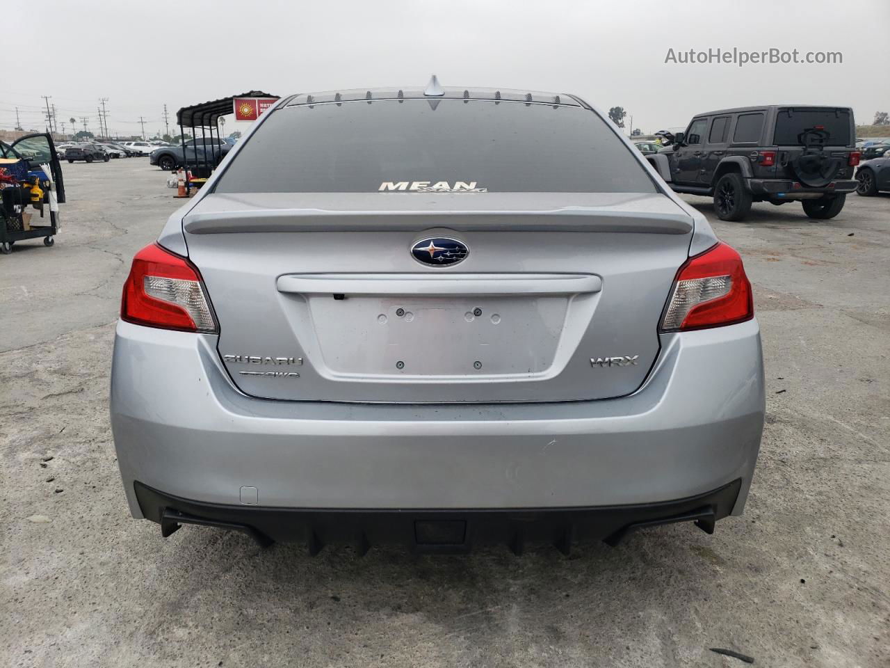 2020 Subaru Wrx  Silver vin: JF1VA1A69L9834107