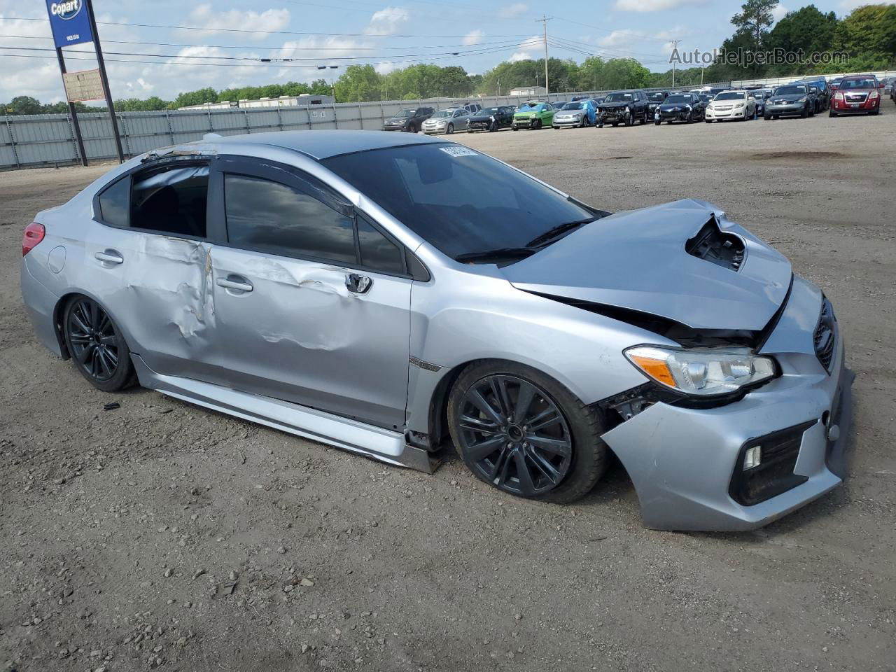 2021 Subaru Wrx  Silver vin: JF1VA1A69M9805756