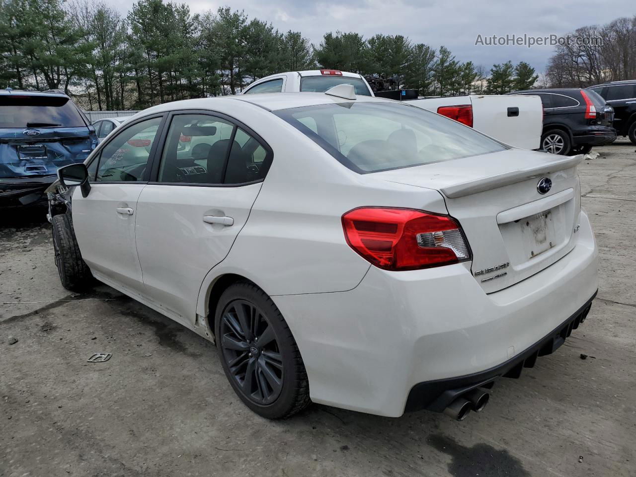 2021 Subaru Wrx  White vin: JF1VA1A69M9821228