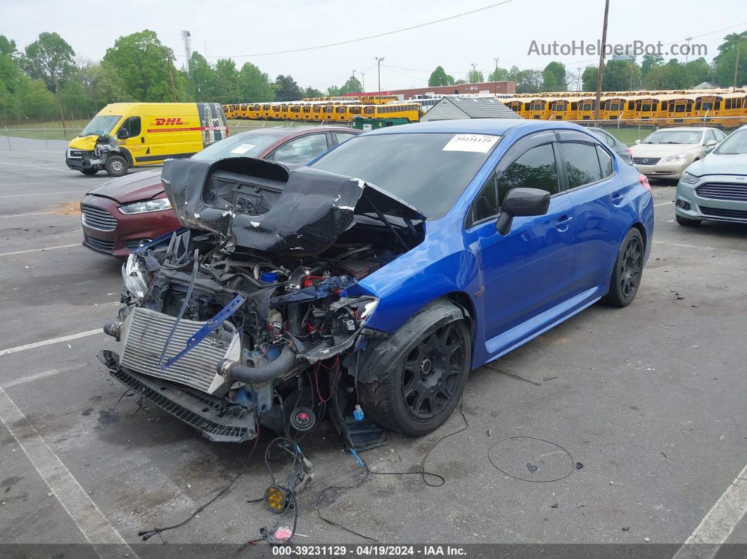 2018 Subaru Wrx   Синий vin: JF1VA1A6XJ9802196