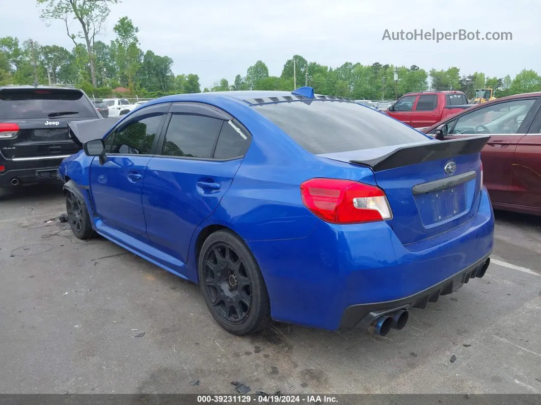 2018 Subaru Wrx   Синий vin: JF1VA1A6XJ9802196