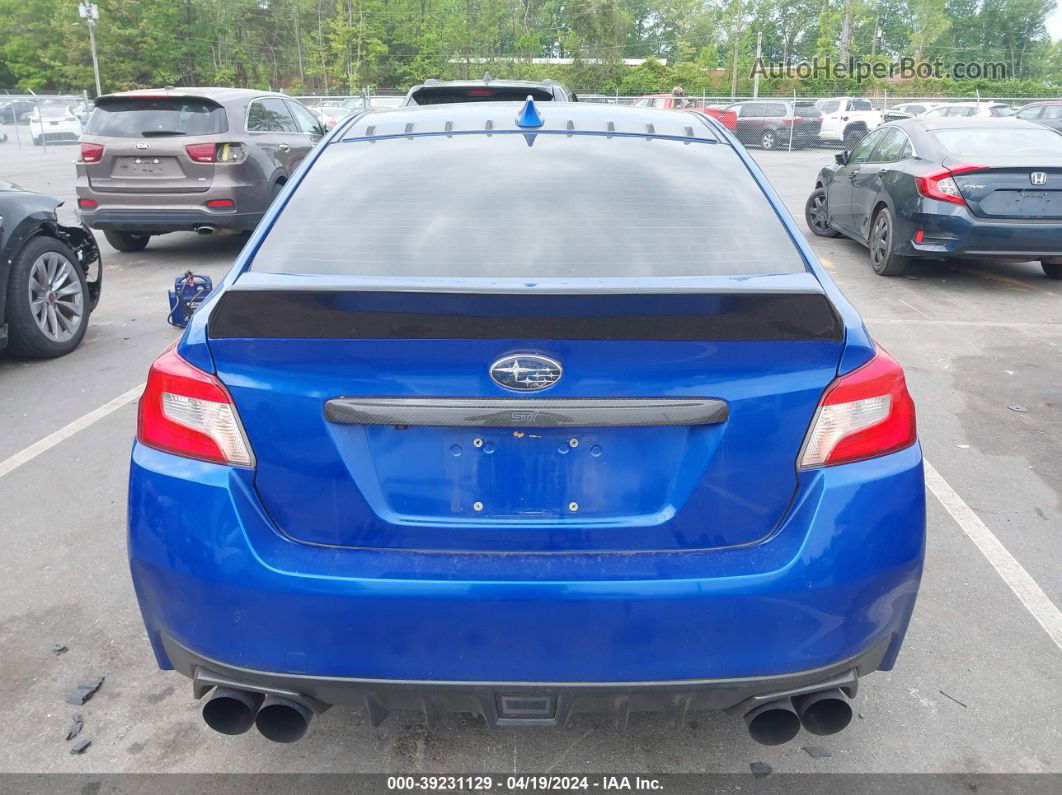 2018 Subaru Wrx   Синий vin: JF1VA1A6XJ9802196