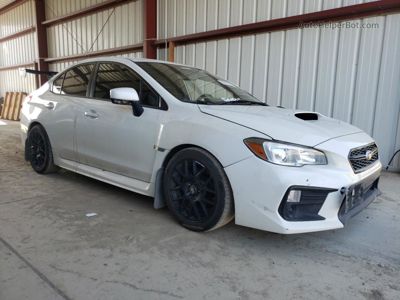 2018 Subaru Wrx  White vin: JF1VA1A6XJ9804935