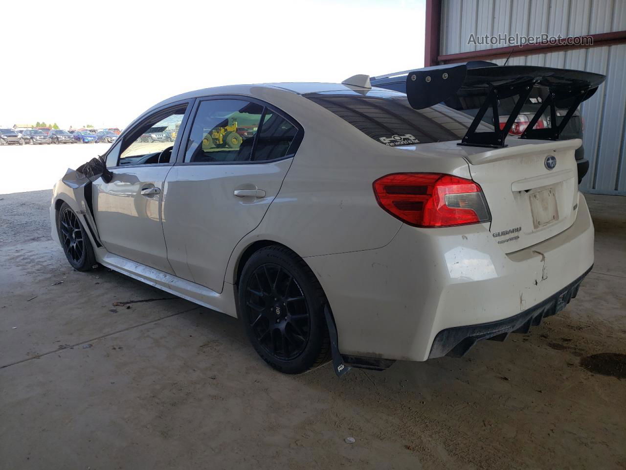 2018 Subaru Wrx  White vin: JF1VA1A6XJ9804935