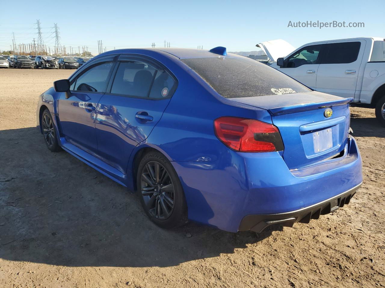 2018 Subaru Wrx  Blue vin: JF1VA1A6XJ9806765