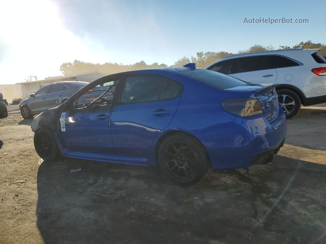 2018 Subaru Wrx  Blue vin: JF1VA1A6XJ9825073