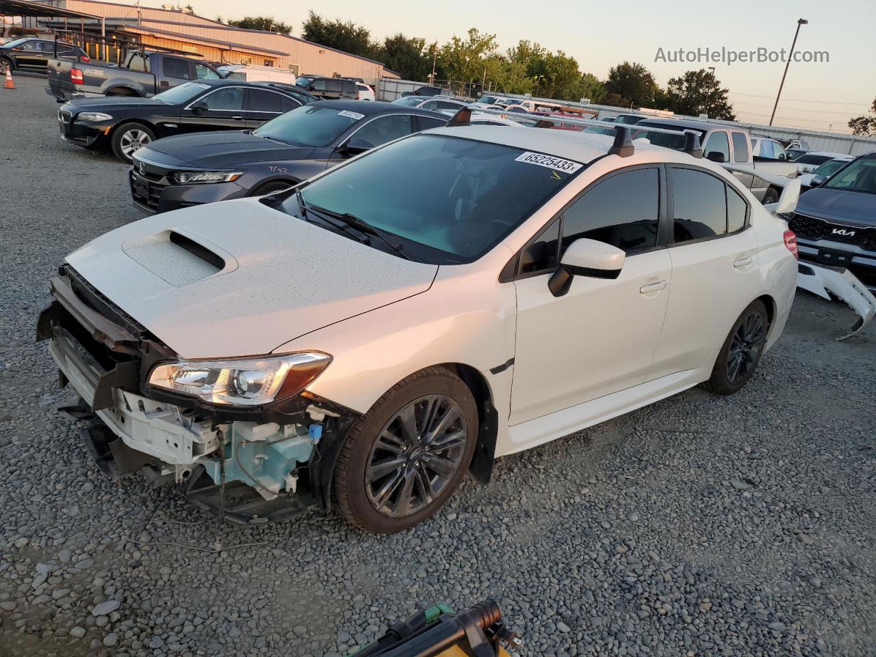 2020 Subaru Wrx  White vin: JF1VA1A6XL9801035