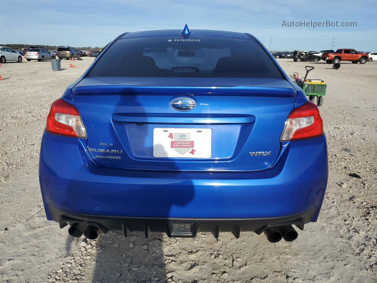 2020 Subaru Wrx  Blue vin: JF1VA1A6XL9814724